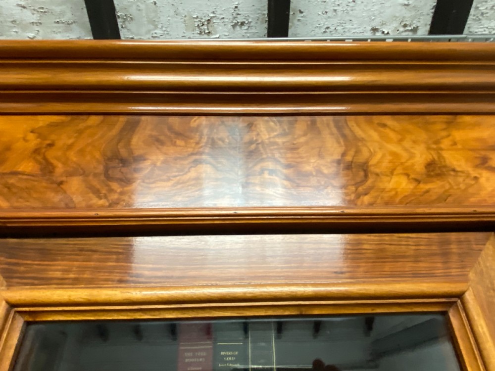 Fine Quality French Walnut Library Bookcase View XXII