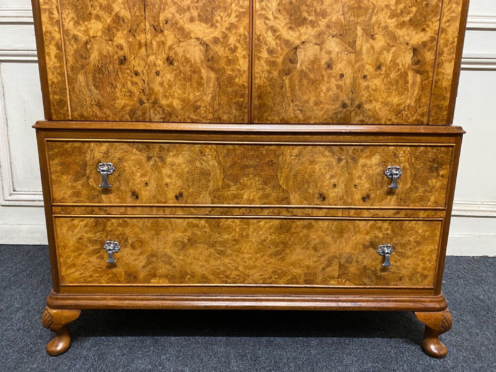 Burr Walnut Fitted Wardrobe  View II