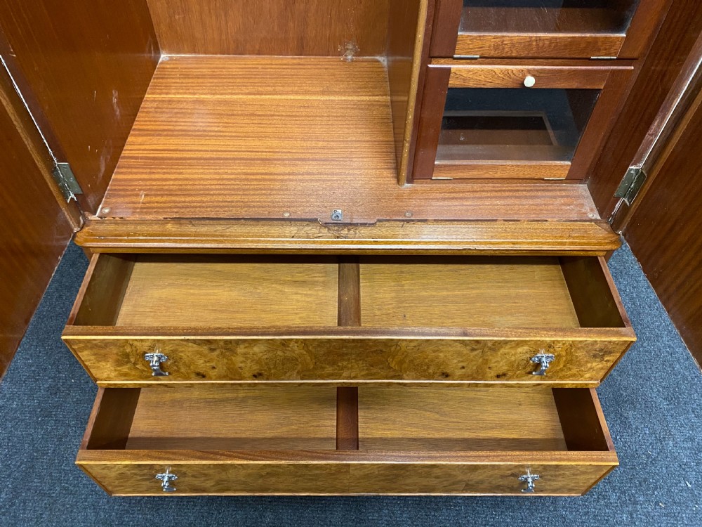 Burr Walnut Fitted Wardrobe  View VI