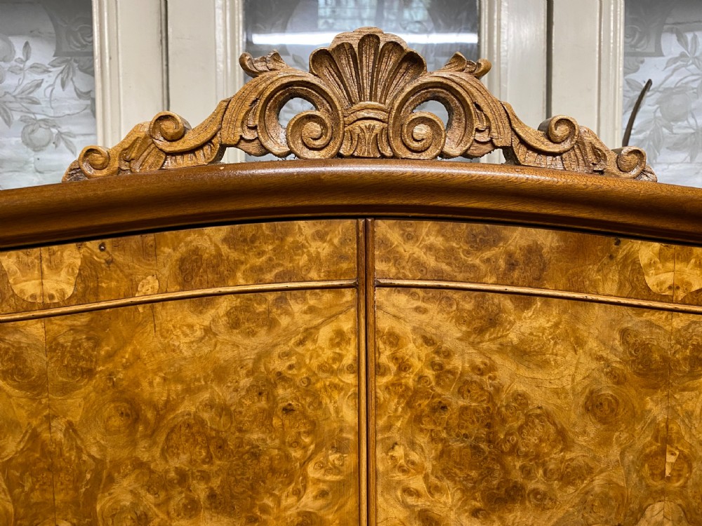 Burr Walnut Fitted Wardrobe  View X