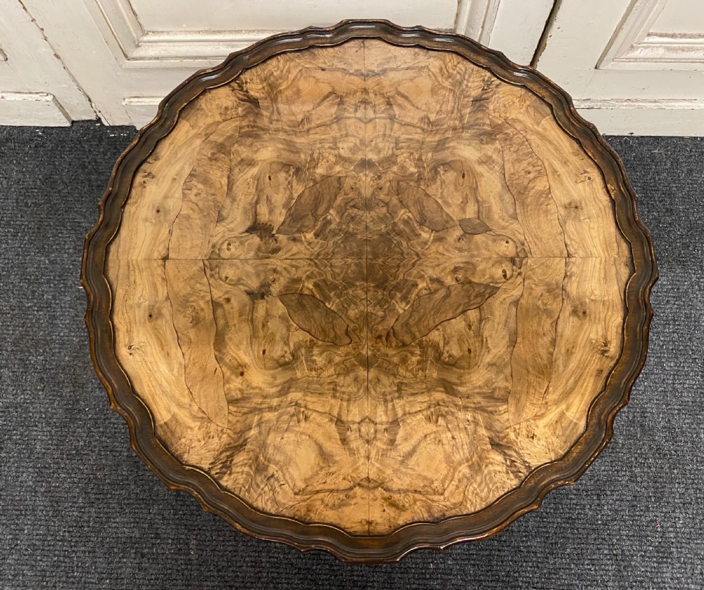 Burr Walnut Coffee Table View IV