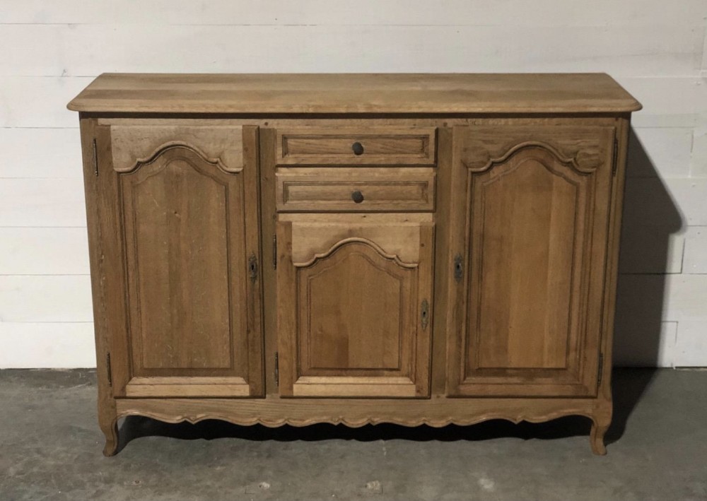 French Bleached Oak Sideboard 