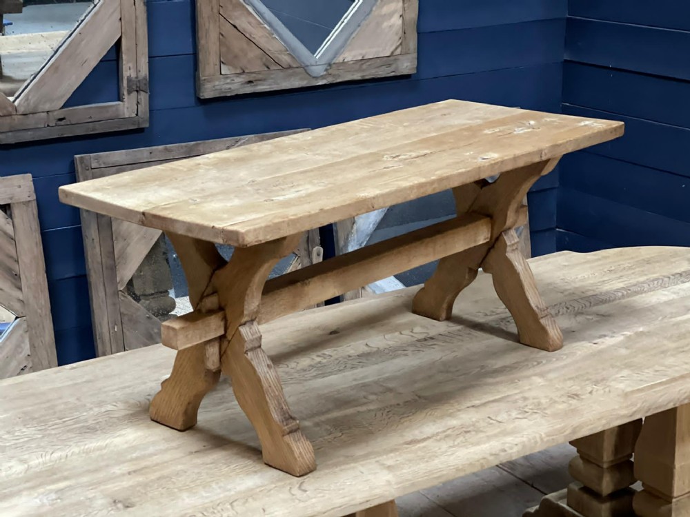 Rustic French Oak Coffee Table