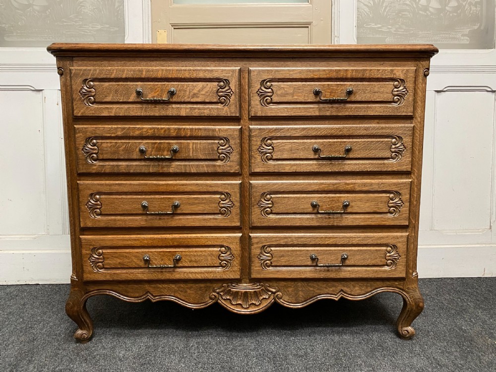 French Oak Chest of Drawers 