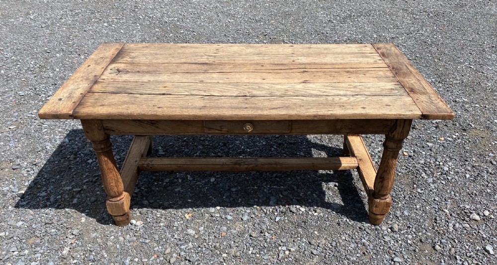 Rustic Oak Coffee Table View II