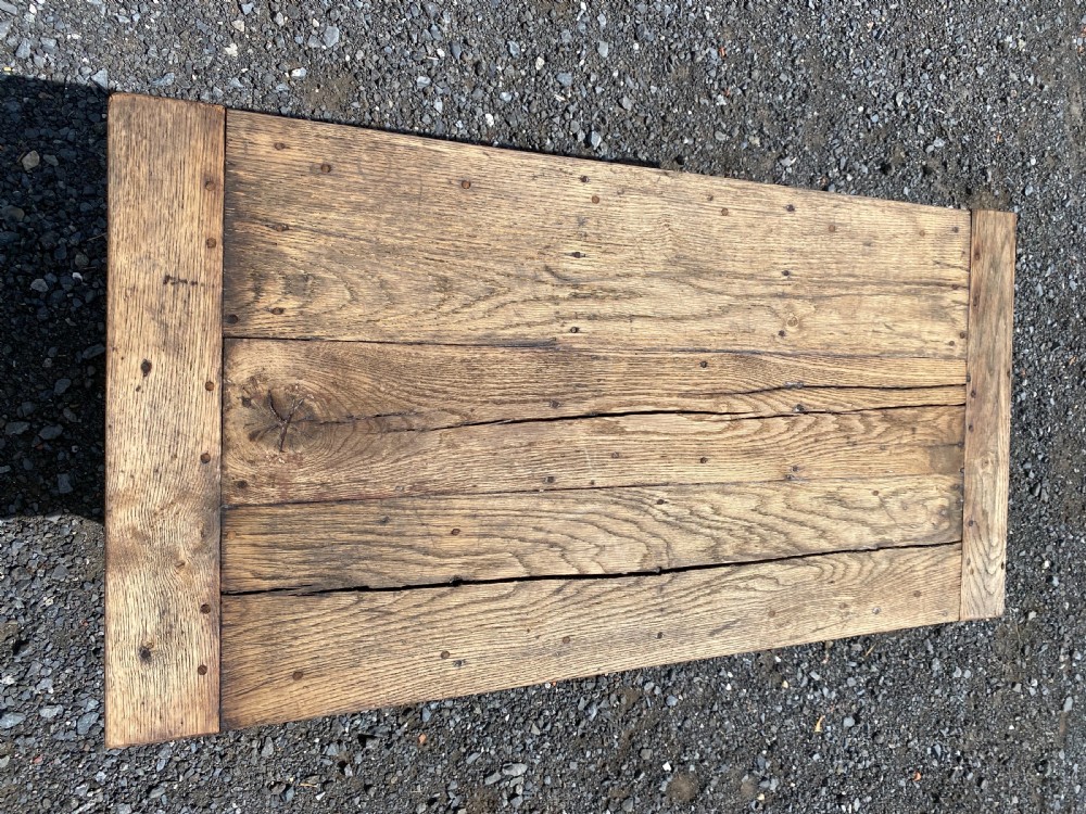 Rustic Oak Coffee Table View IV