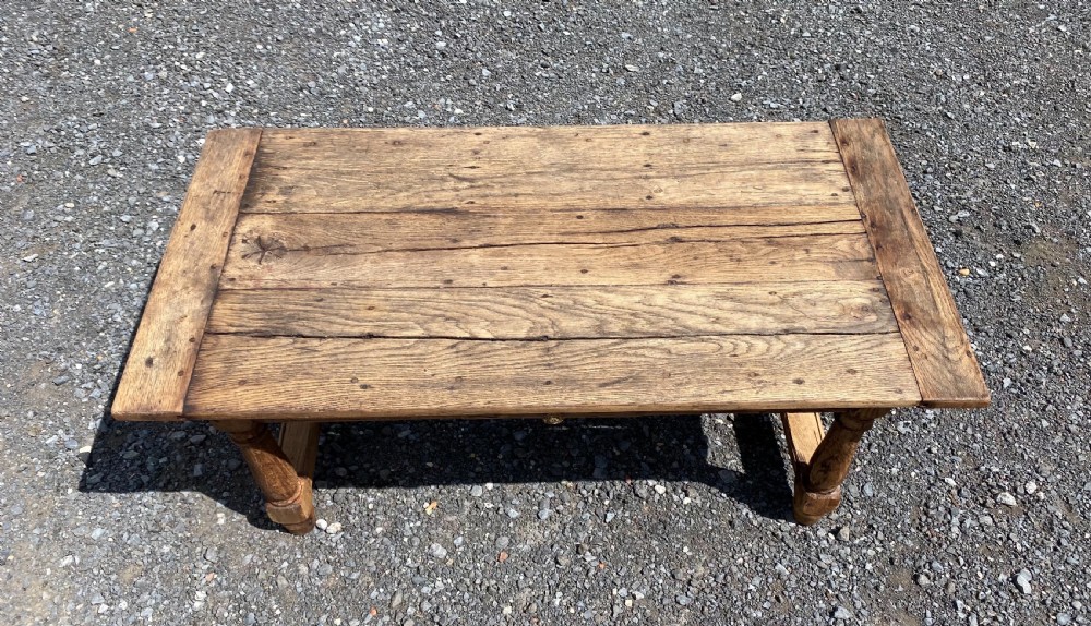 Rustic Oak Coffee Table View V