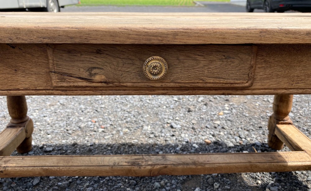 Rustic Oak Coffee Table View XII