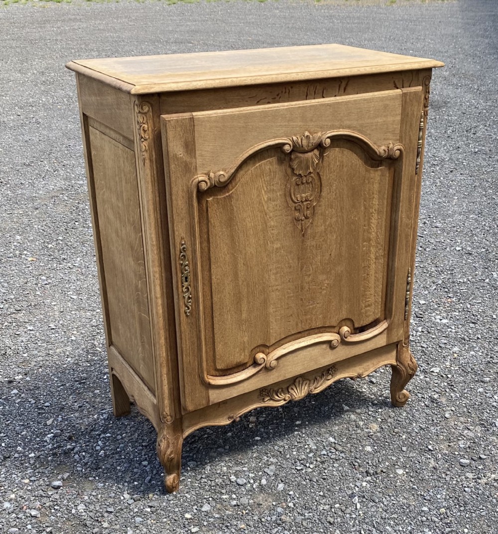 French Bleached Oak Cabinet 