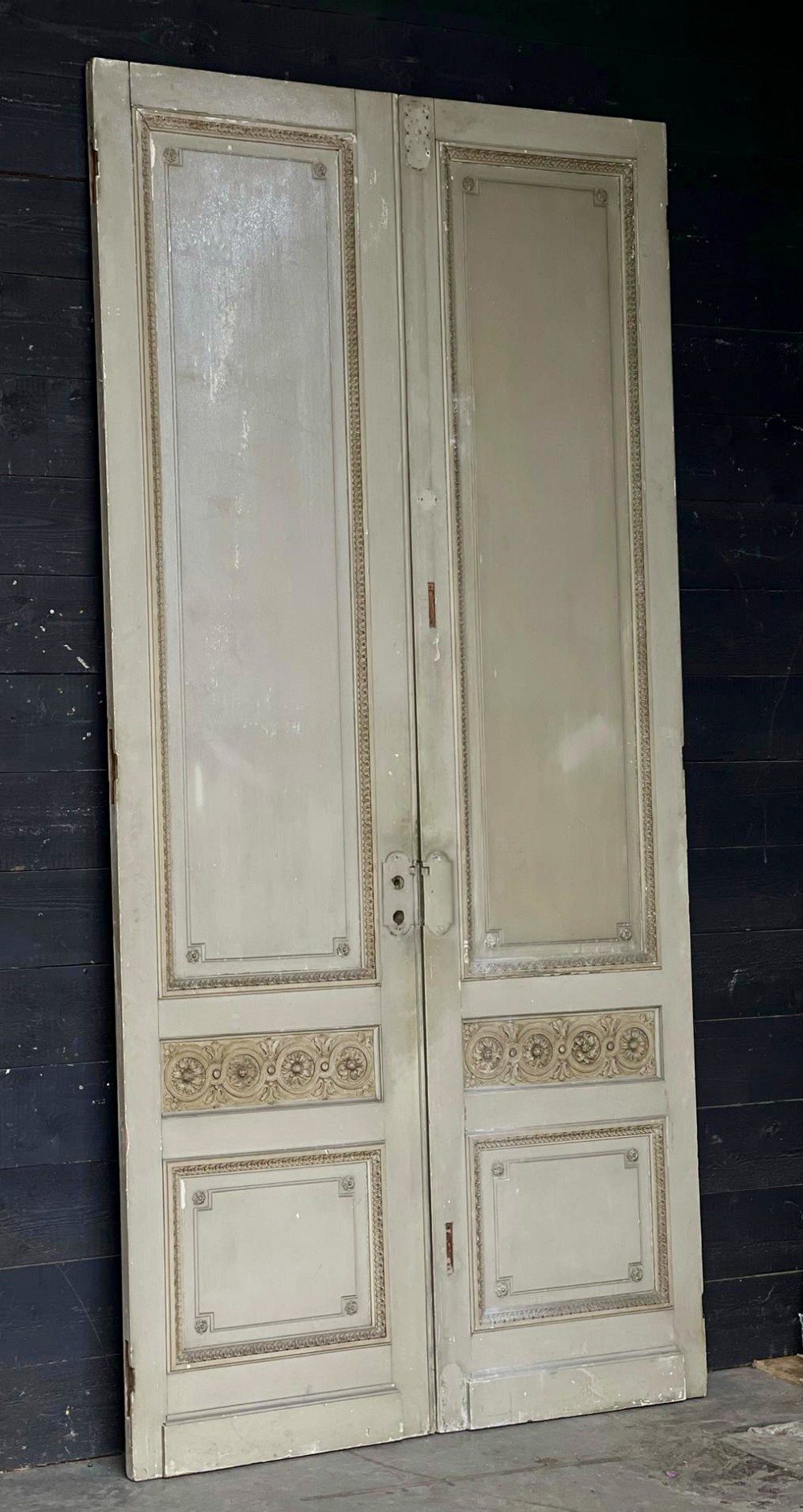 Pair 19th C French Chateau Doors