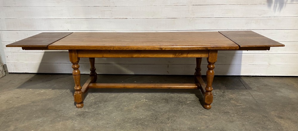 Quality Oak Refectory Dining Table  View VI