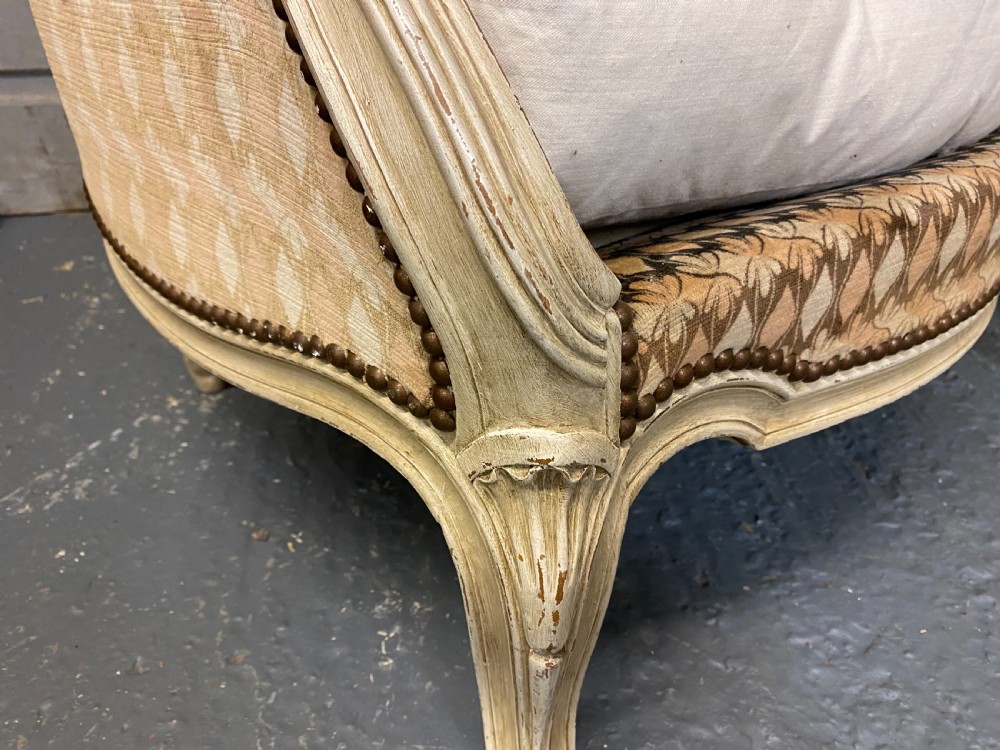 Pair French Bergere Chairs View IX