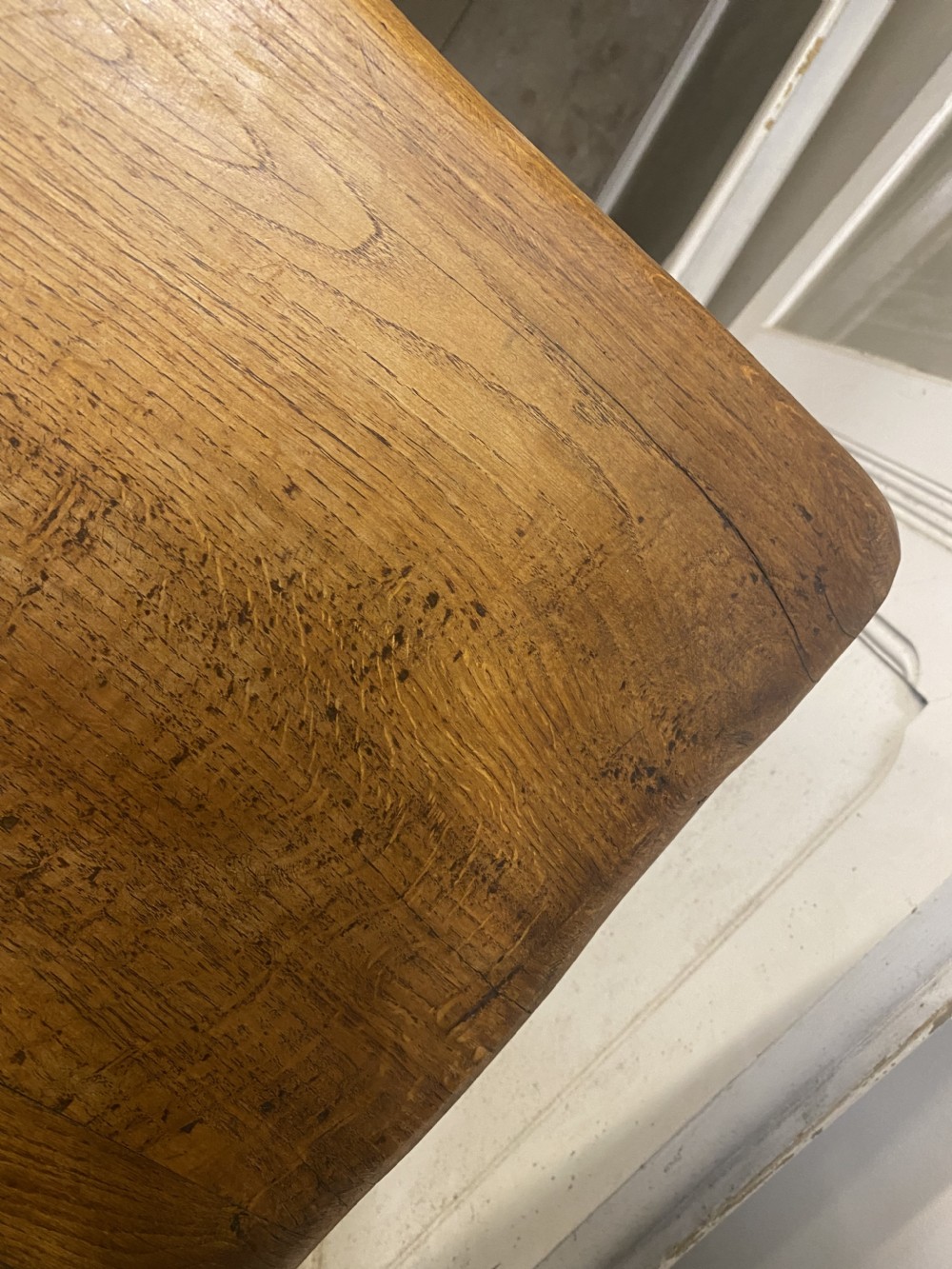 Superb Large French Farmhouse Refectory Dining Table  View XI