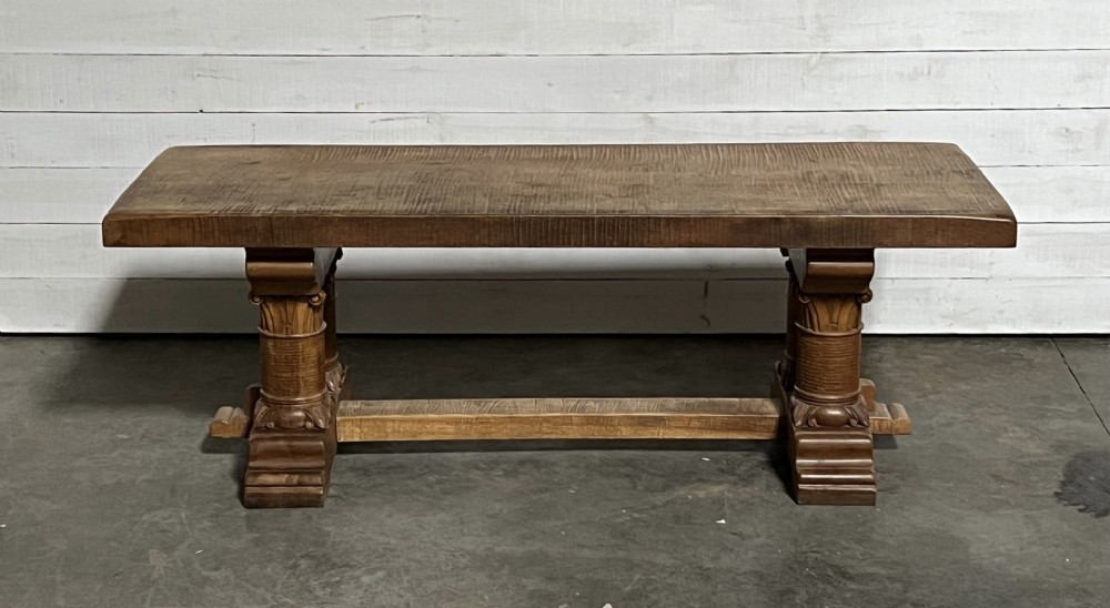 Superb French Oak Farmhouse Dining Table 