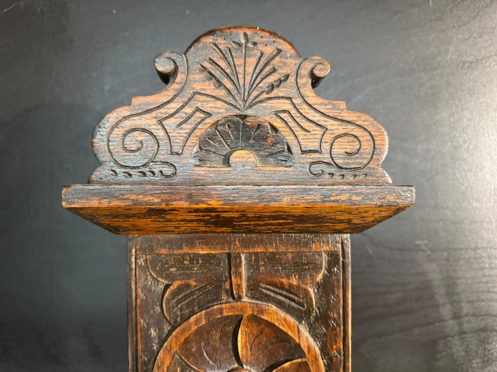Carved Oak Hall Stand View VIII