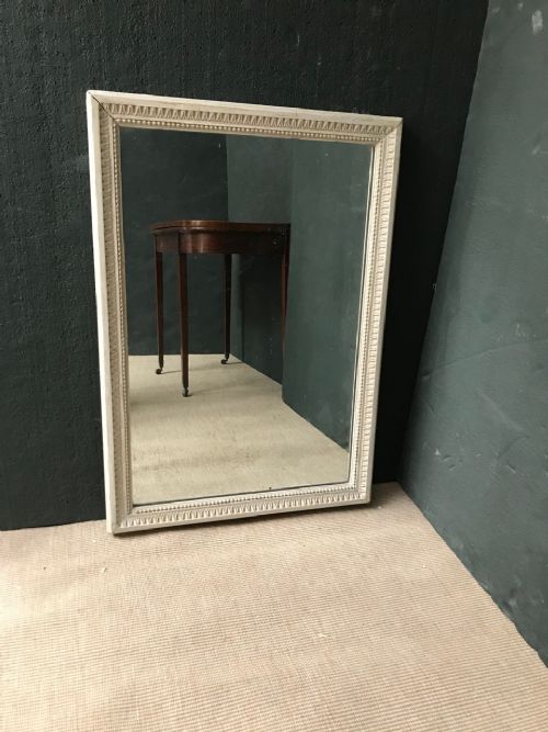 French 19th Century Painted LXVI Style Mirror