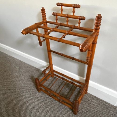 A Pretty Bamboo Stick Umbrella Stand Circa 1910