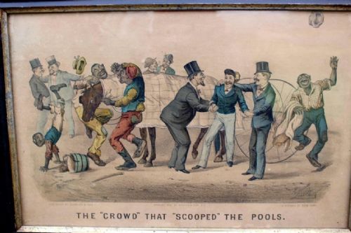 fig 1. Trotting or Harness Racing Lithographs