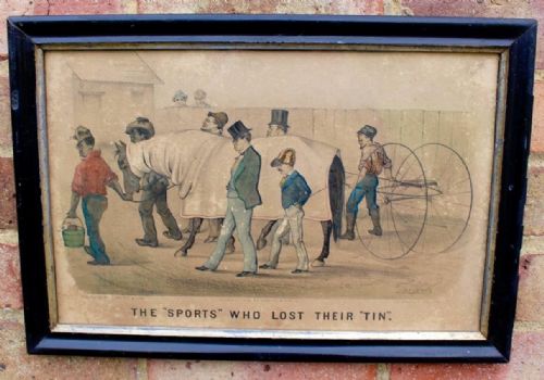 fig 2. Trotting or Harness Racing Lithographs