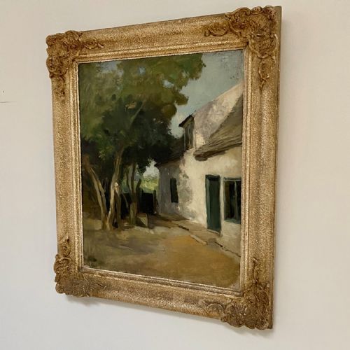 fig 3. The Old Cottage, Holywell St Ives, Oil On Canvas