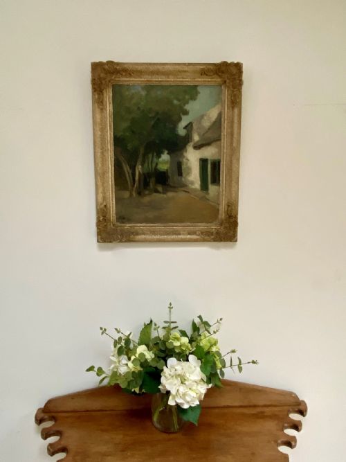 fig 4. The Old Cottage, Holywell St Ives, Oil On Canvas