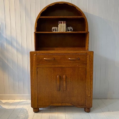 Art Deco Oak Dresser