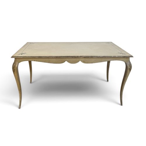1920/30'S French Painted & Gilded Louis XV Revival Kitchen, Dining or Centre Table