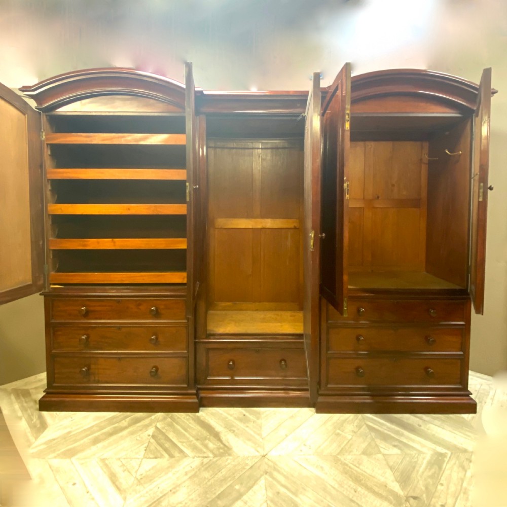 A Large Victorian Mahogany Wardrobe by Lamb of Manchester View III