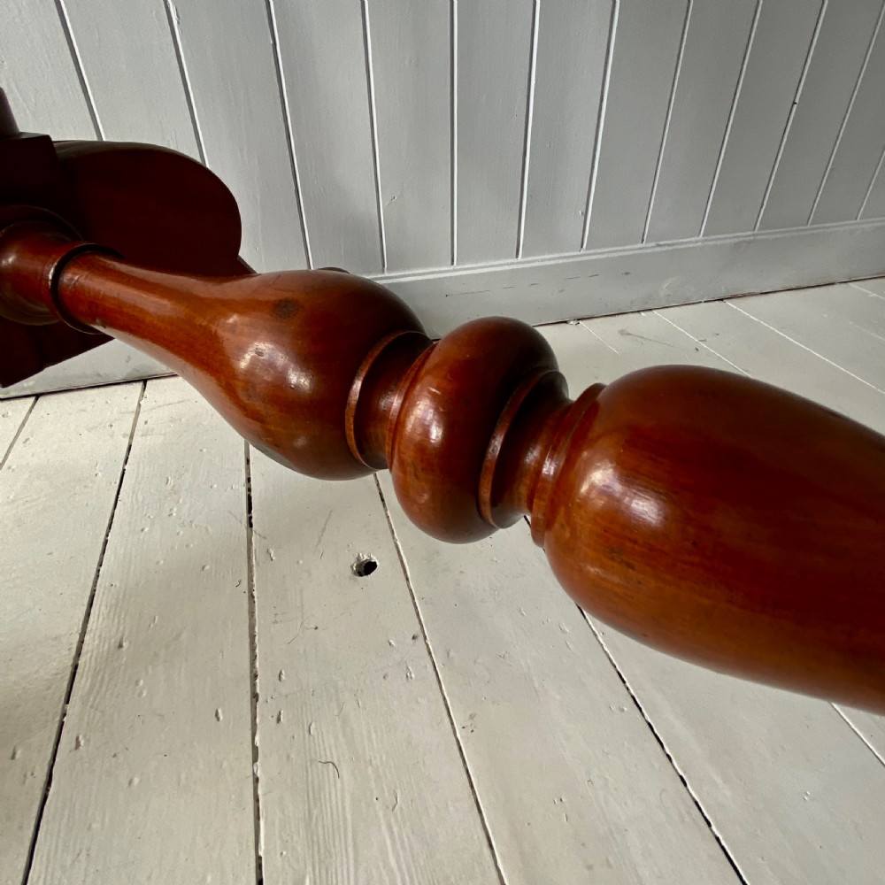 A William IVth Mahogany Cheval Mirror View V