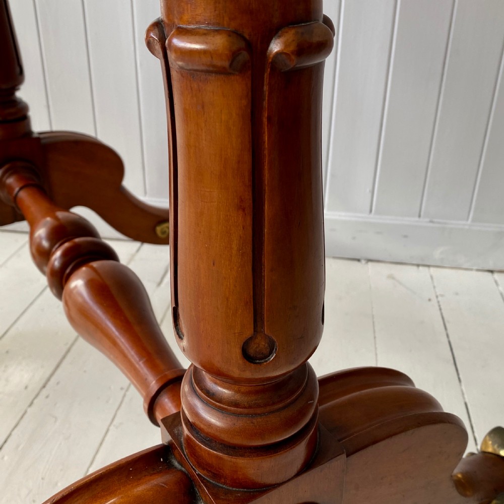 A William IVth Mahogany Cheval Mirror View VI