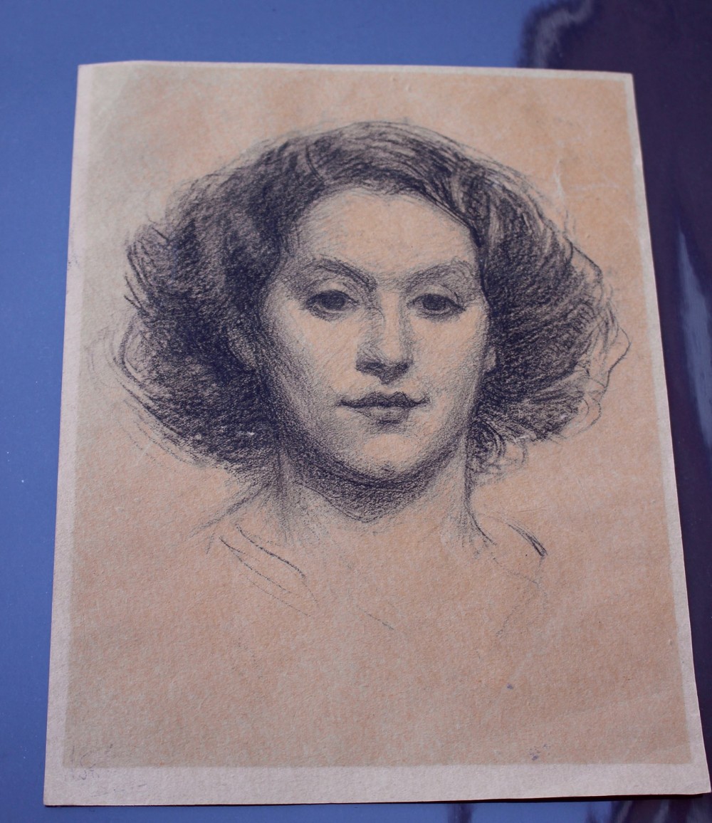 Portrait Of A Young Lady, Circle of Augustus John