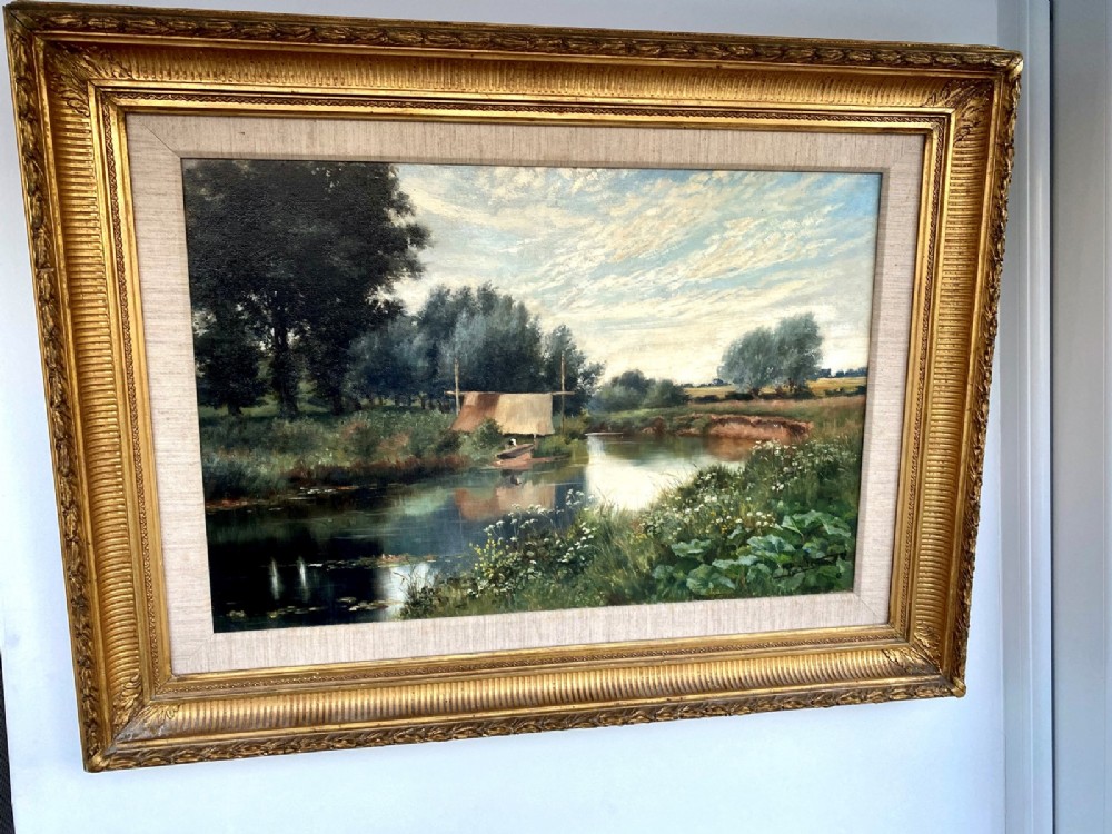 River Landscape by Helen Donald-Smith