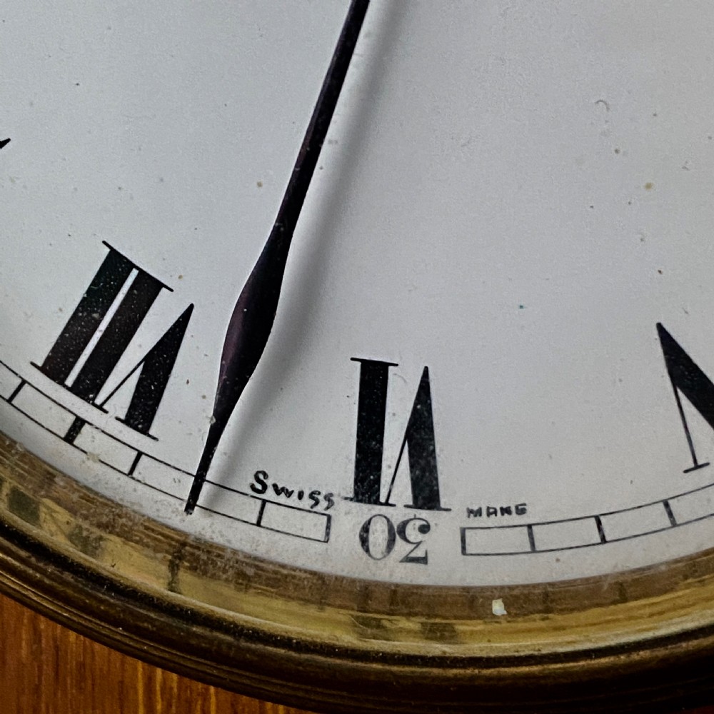 An Edwardian Inlaid Mahogany Balloon-Shape Mantel Clock by Asprey London View II