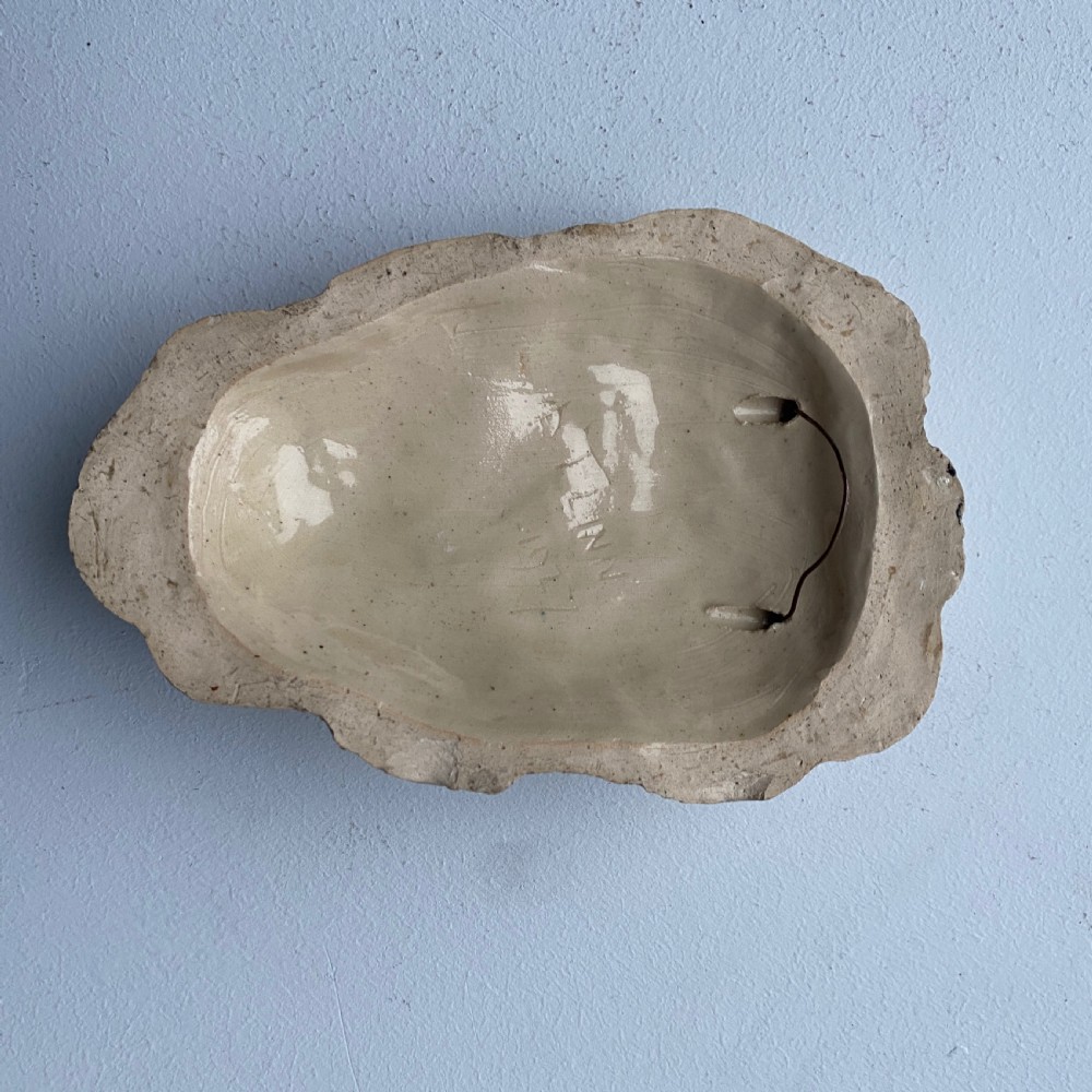 An Unusual Art Deco Ceramic Face Mask 1927 View IV