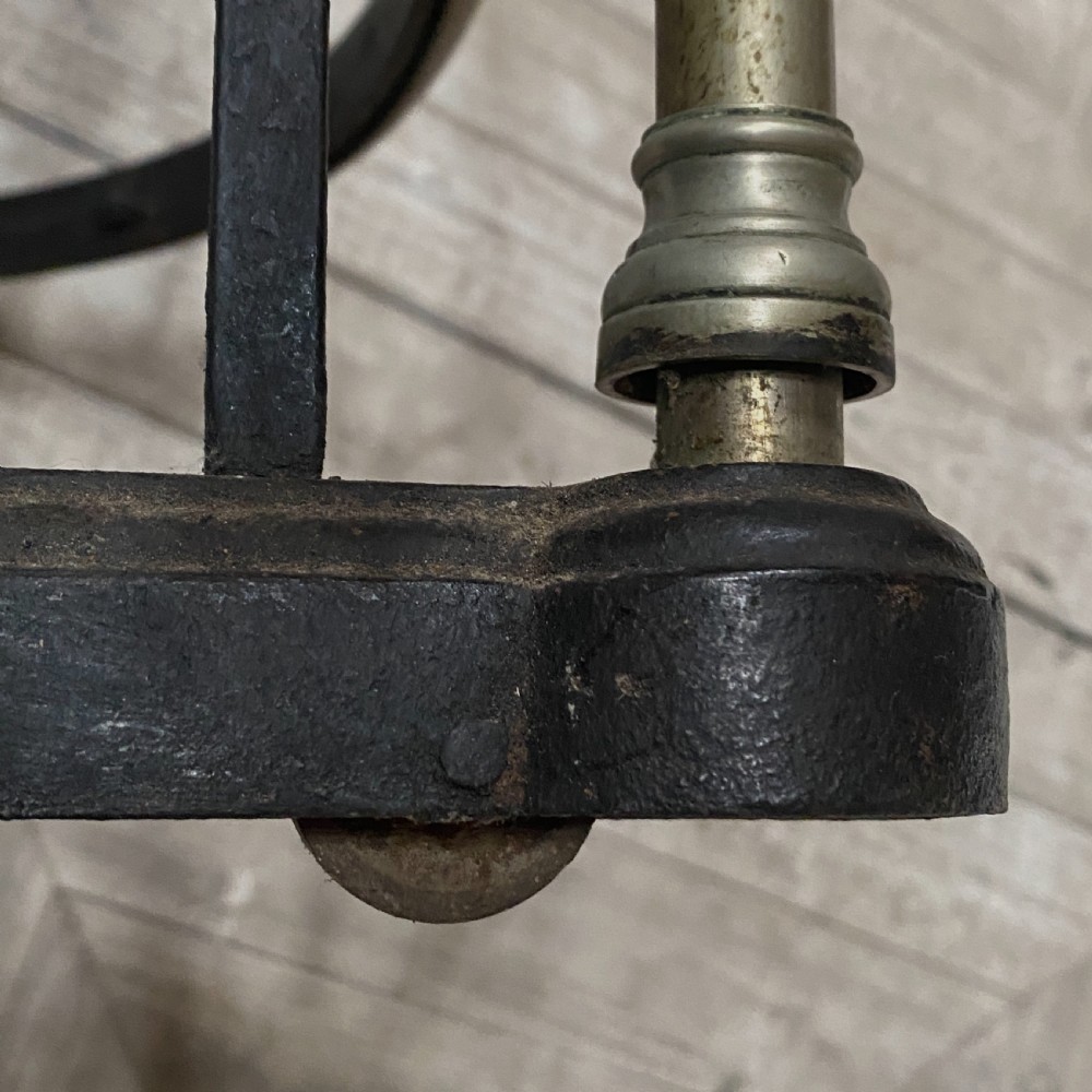 Large French Wrought Iron Boulangerie or Patisserie Display Rack View II