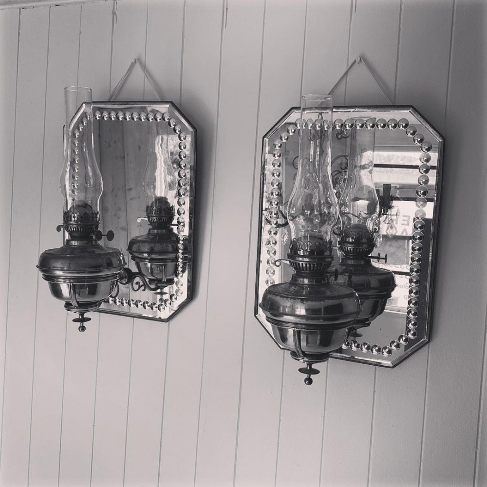 Pair of Antique Sorcerers Mirrors