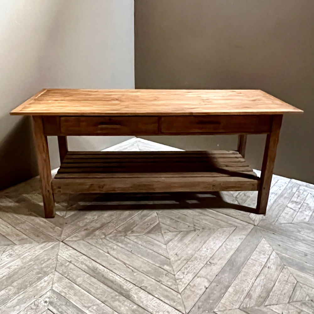 Vintage Pine Drapers Table View IV