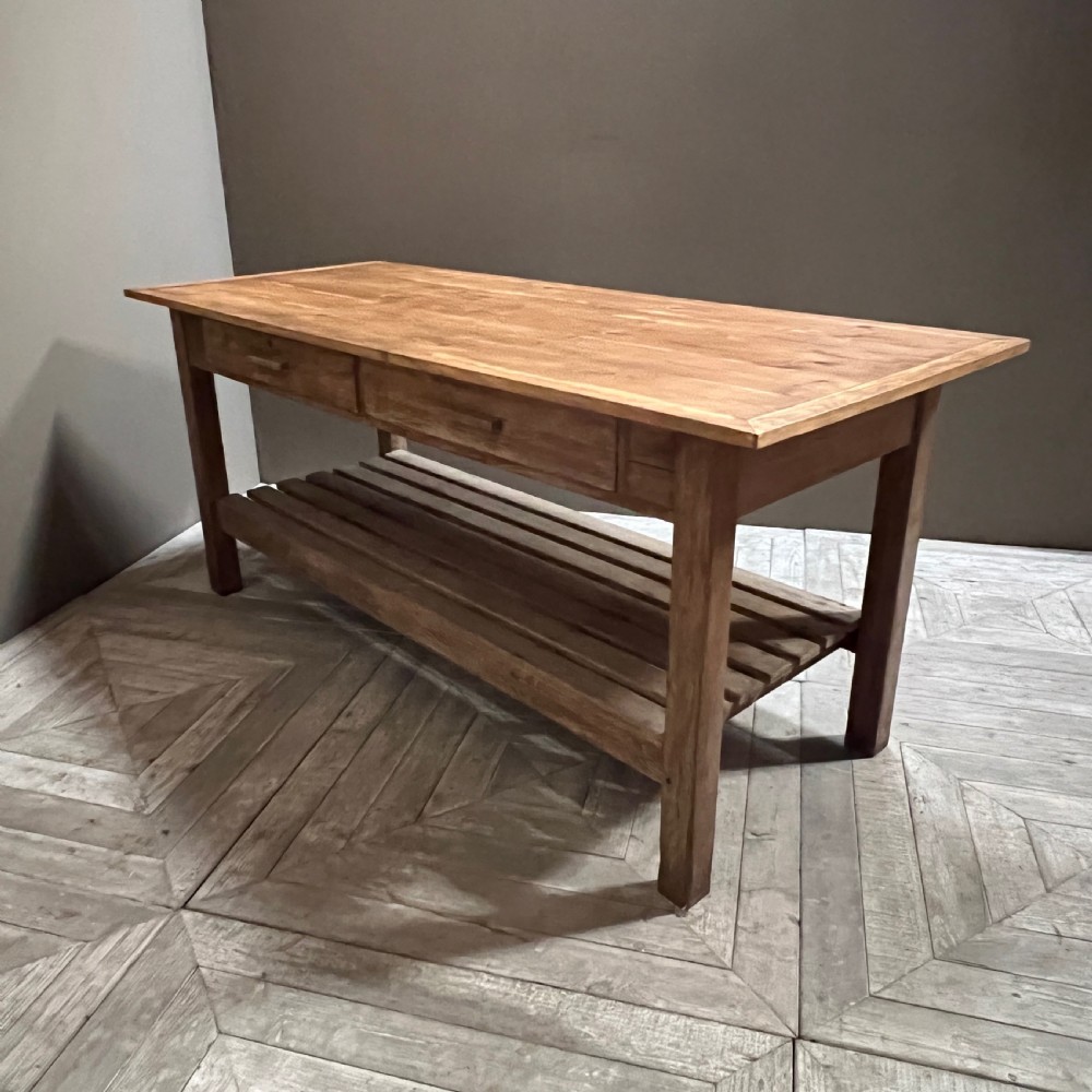 Vintage Pine Drapers Table View V