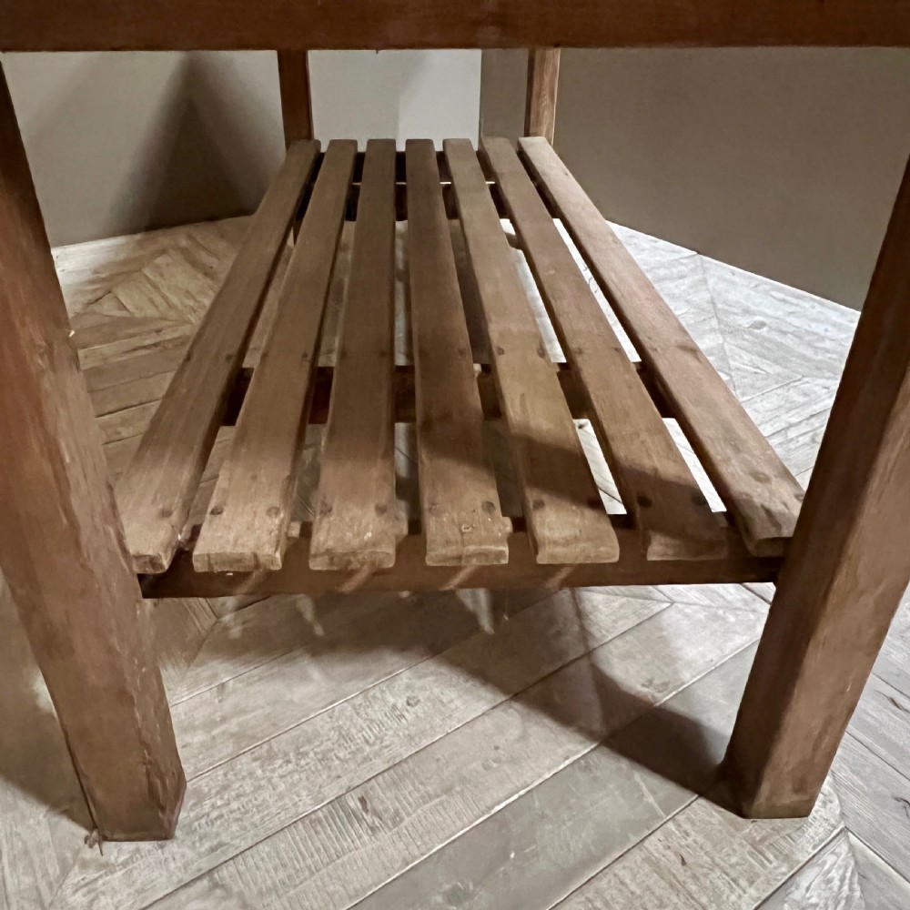 Vintage Pine Drapers Table View VI