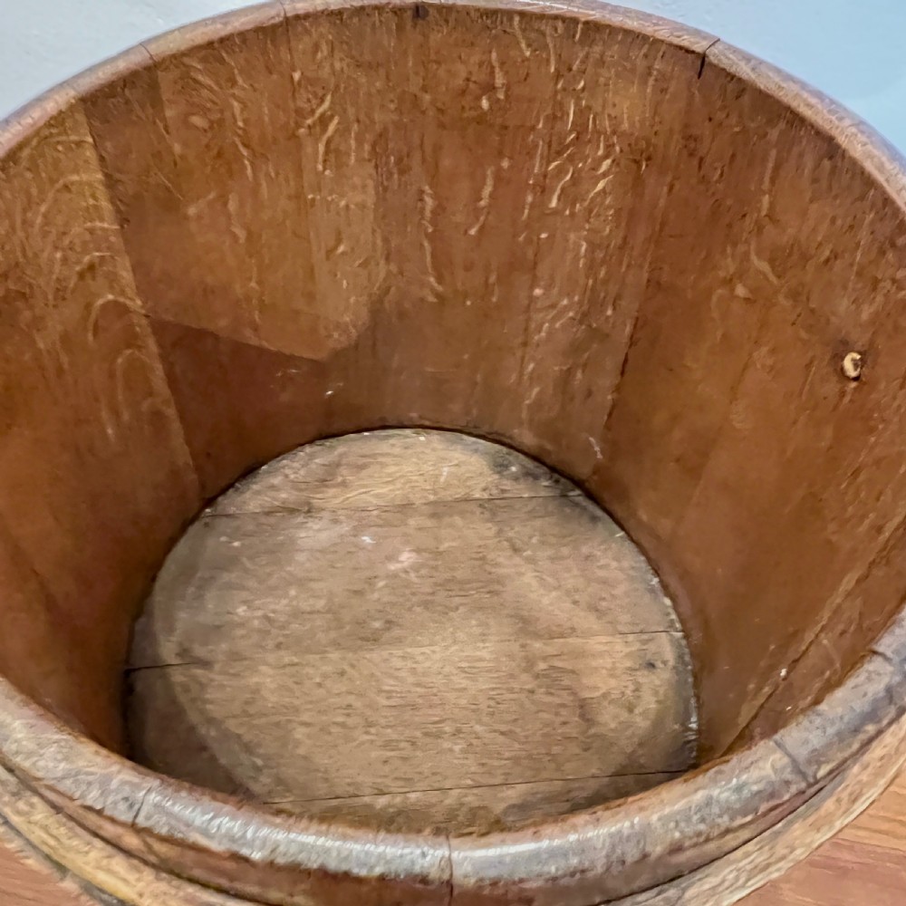 Painted Antique Firkin  View V
