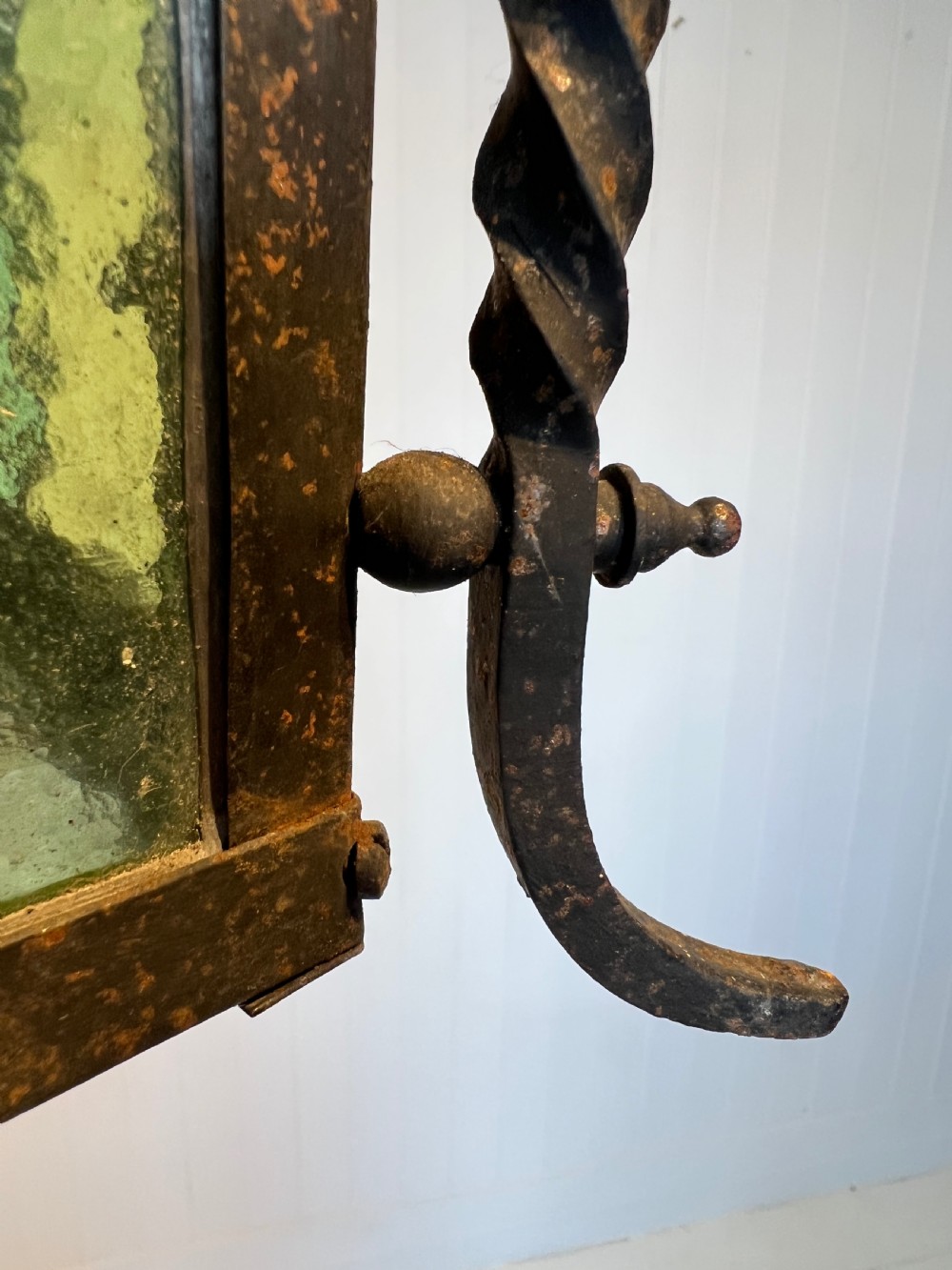 A Stained Glass Hall or Porch Lantern View VI