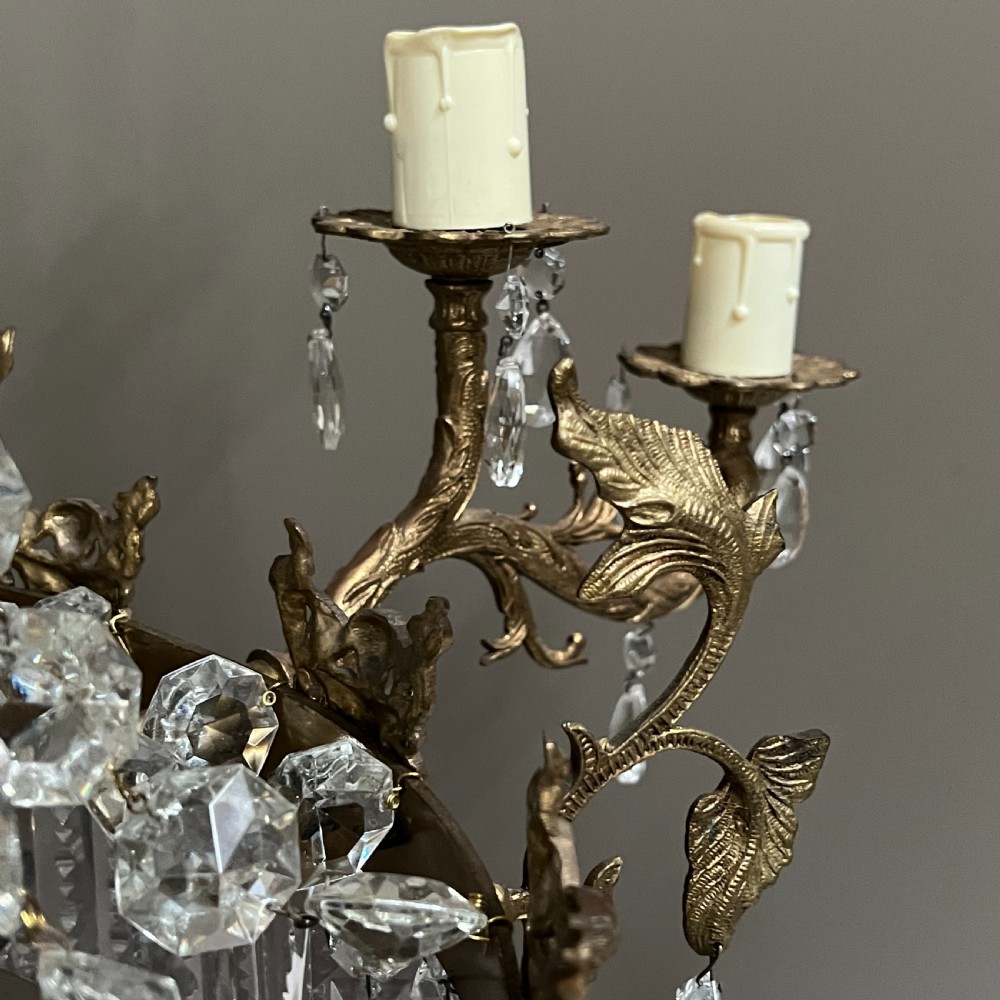 Empire Style Tent and Bag Crystal Chandelier View VII