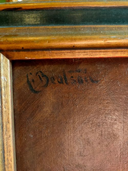 19TH CENTURY PORTRAIT THE SOOTHING WEED OIL PAINTING - ADDITIONAL PHOTO 5