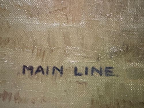 PORTRAIT OF A RACEHORSE CALLED MAIN LANE BY M E CHADBURN MID 20TH CENTURY - ADDITIONAL PHOTO 5