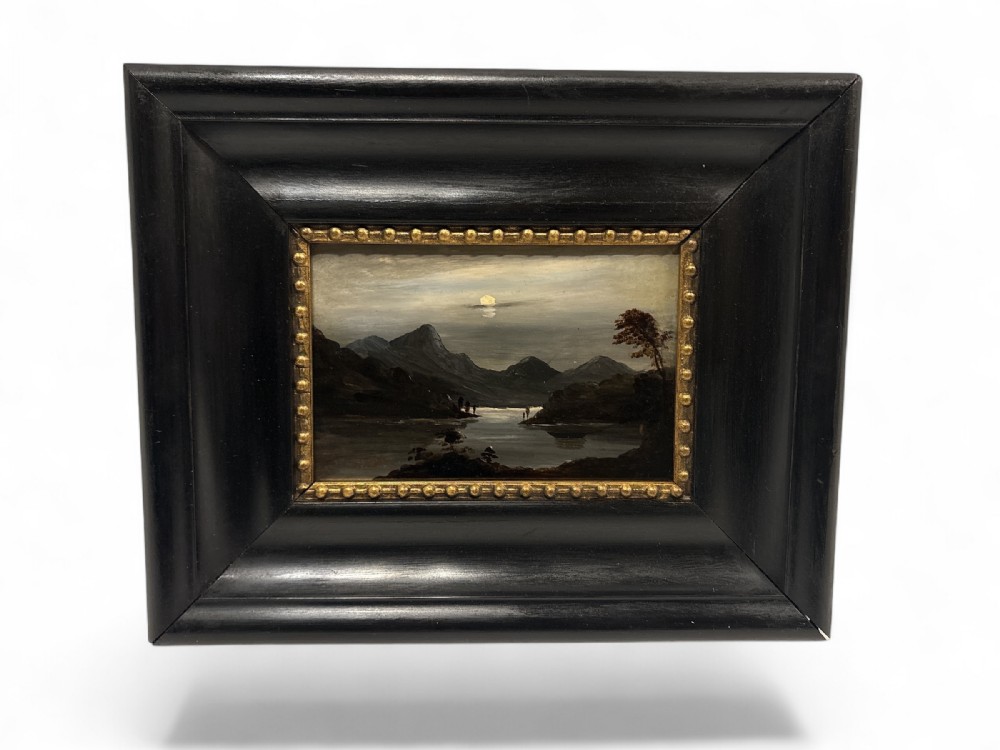 Oil Painting of Pass of Glencoe by  John Wilson Eubank (1799-1847) 