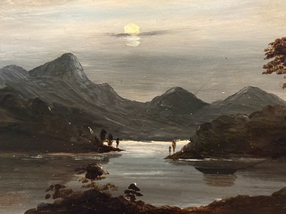 Oil Painting of Pass of Glencoe by  John Wilson Eubank (1799-1847)  View V