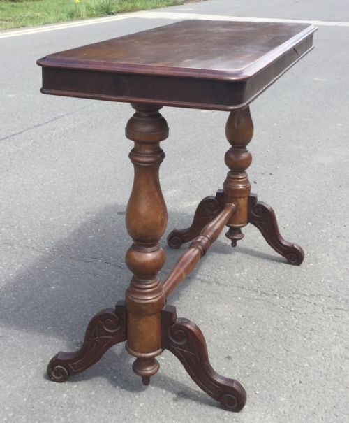 VICTORIAN MAHOGANY CENTRE TABLE - ADDITIONAL PHOTO 6