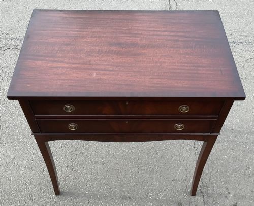 EDWARDIAN MAHOGANY CHEST OF DRAWERS - ADDITIONAL PHOTO 2