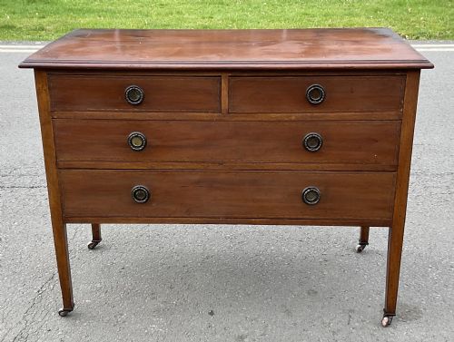 Edwardian Inlaid Mahogany Chest of Drawers