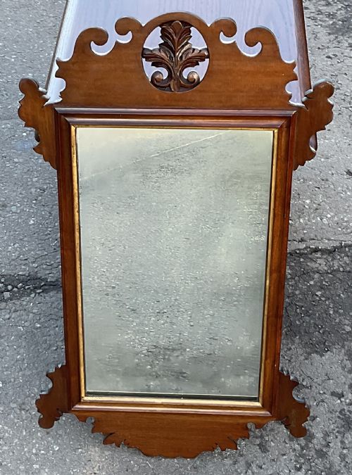 Georgian Style Mahogany Framed Wall Mirror